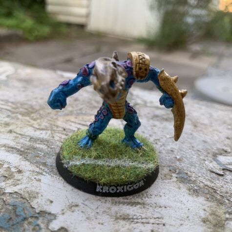 Kroxigor, Gwangee Gogetters, Lizardmen Team [BloodBowl]