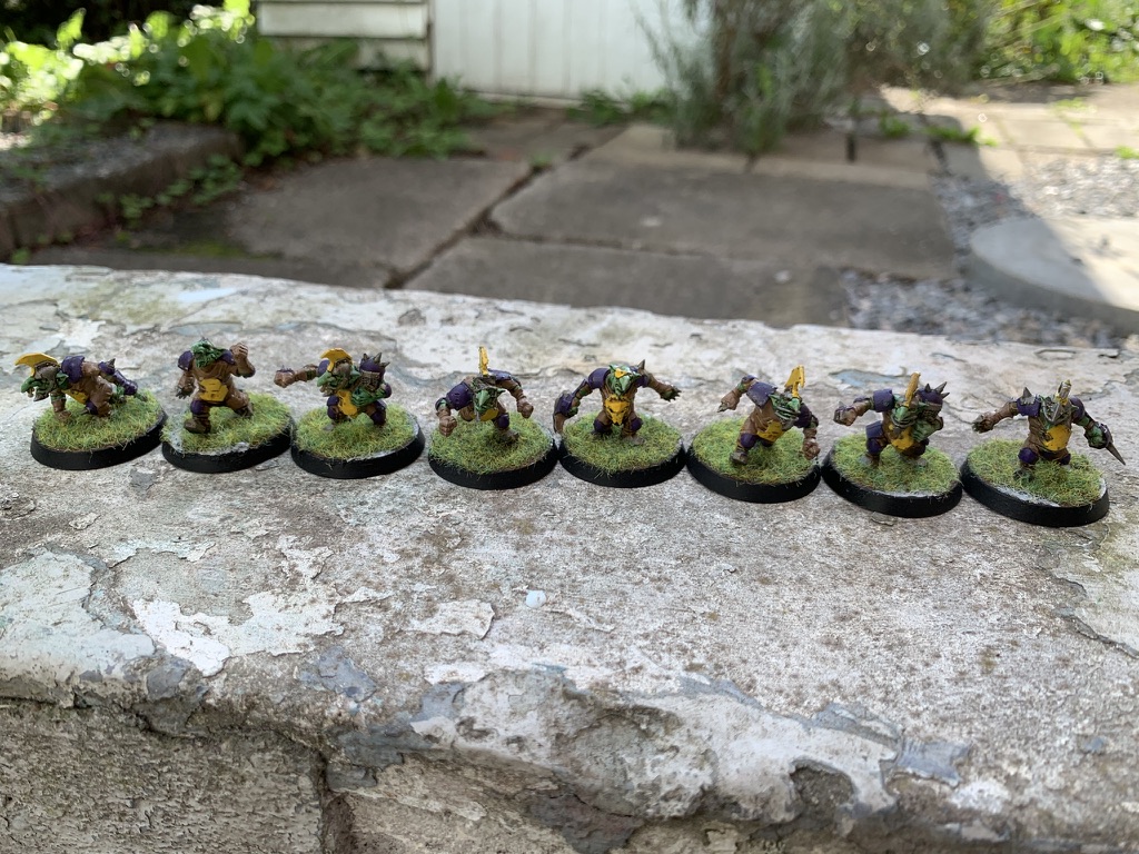 Goblins, Purple Bruizas, Goblin Team [Blood Bowl]