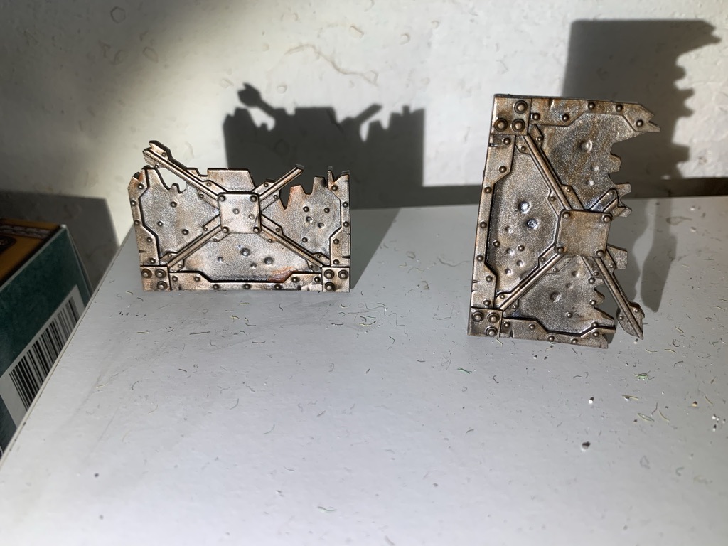 Necromunda barrikader