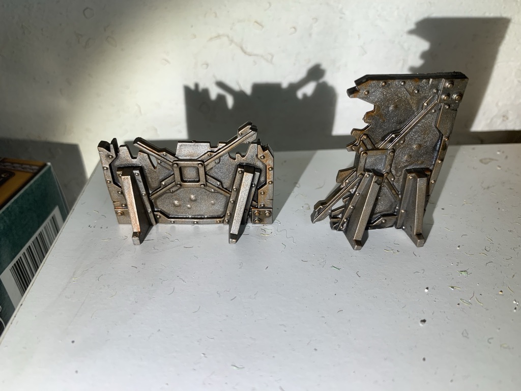 Necromunda barrikader