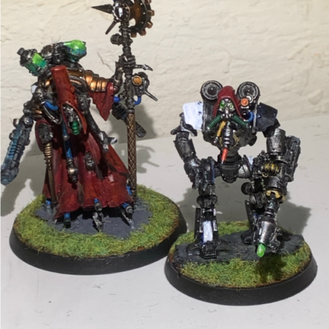 Mechanicum Magos og Thallax leder genmalet [30k]