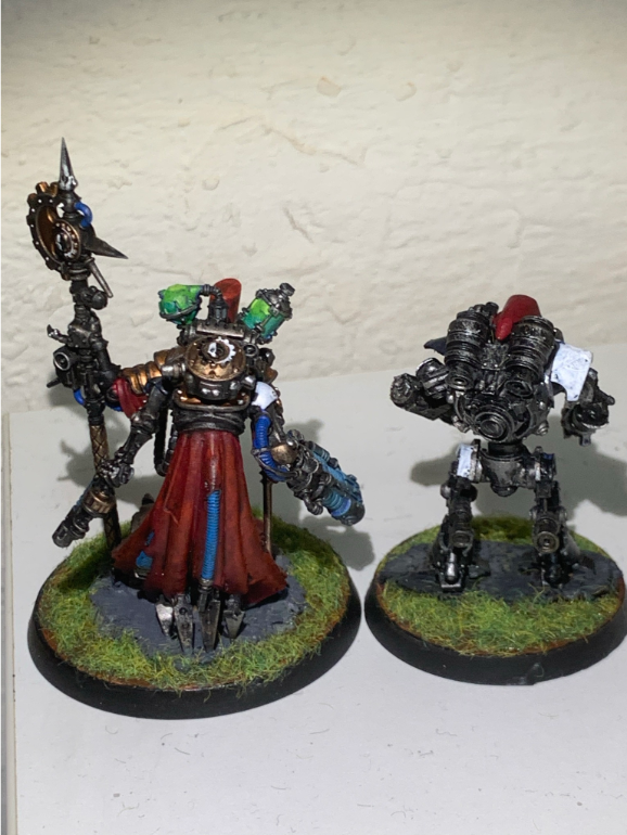 Mechanicum Magos og Thallax leder genmalet [30k] 