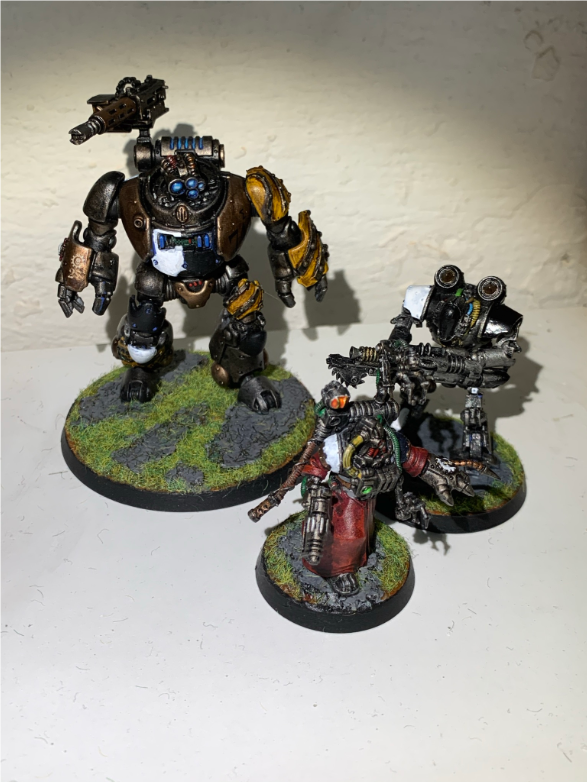 Mechanicum Castallax, Thallax og Enginseer genmalet [30k]