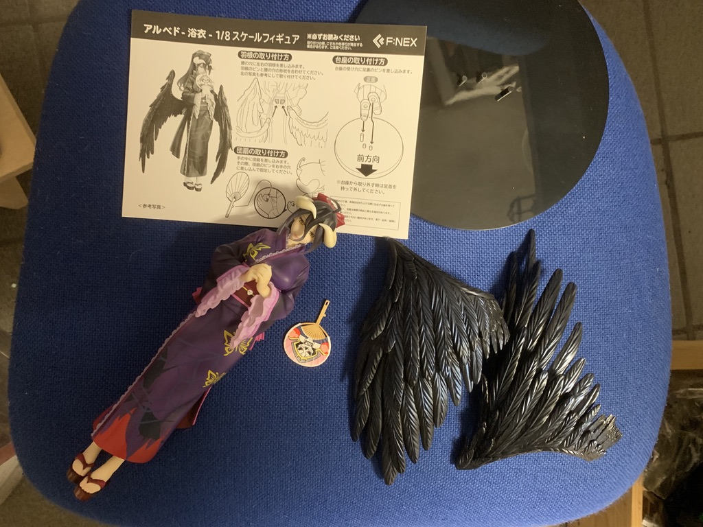 Overlord - Ainz og Albedo i yukata onsen outfits færdige figurer