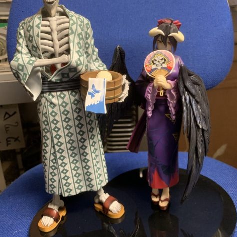 Overlord - Ainz og Albedo i yukata onsen outfits færdige figurer