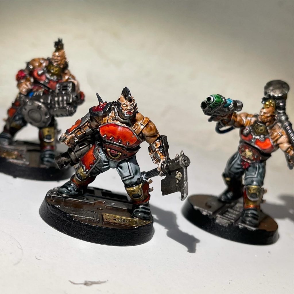 Tre Goliath Gangers [Necromunda]