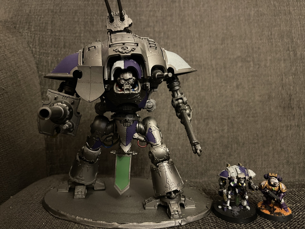 Adeptus Titanicus Knight mod 40k knight skala