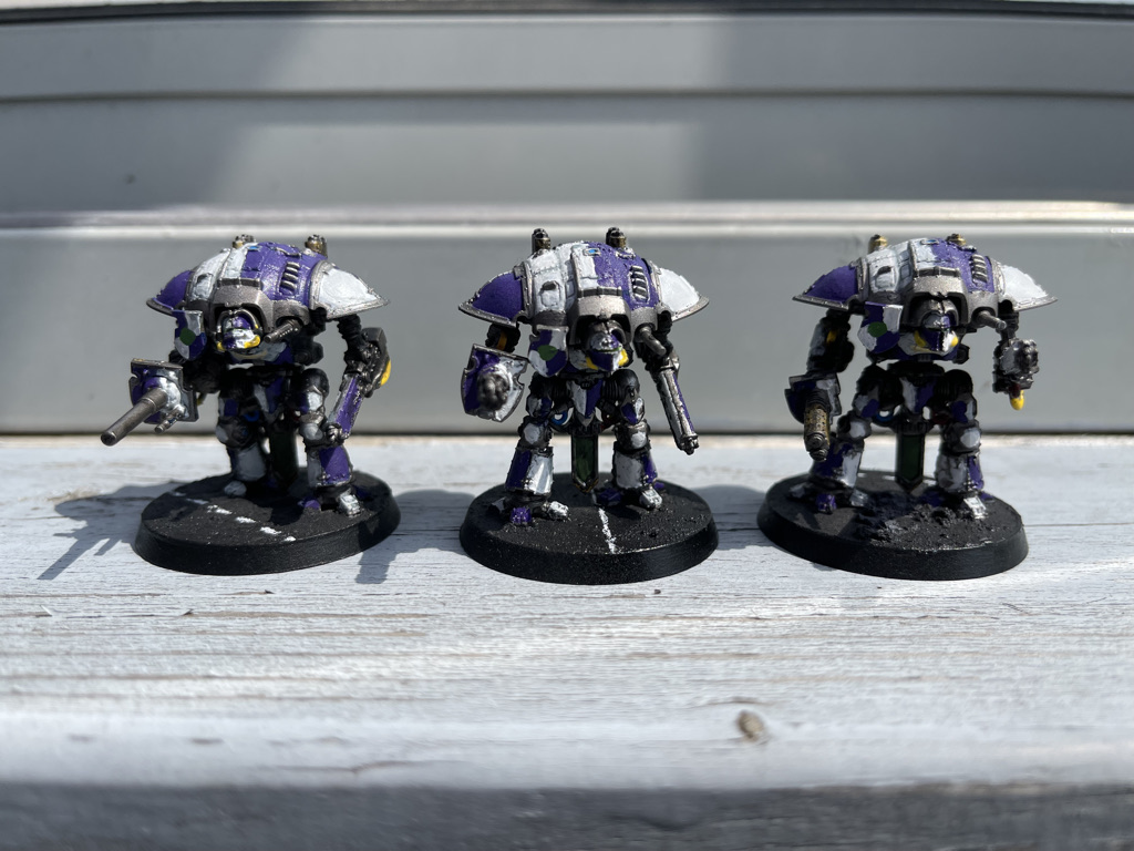 Beaumaris Questoris Knights [Adeptus Titanicus]