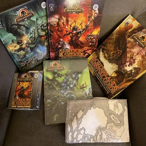 Iron Kingdoms Borderlands and Beyond rollespilsbøger
