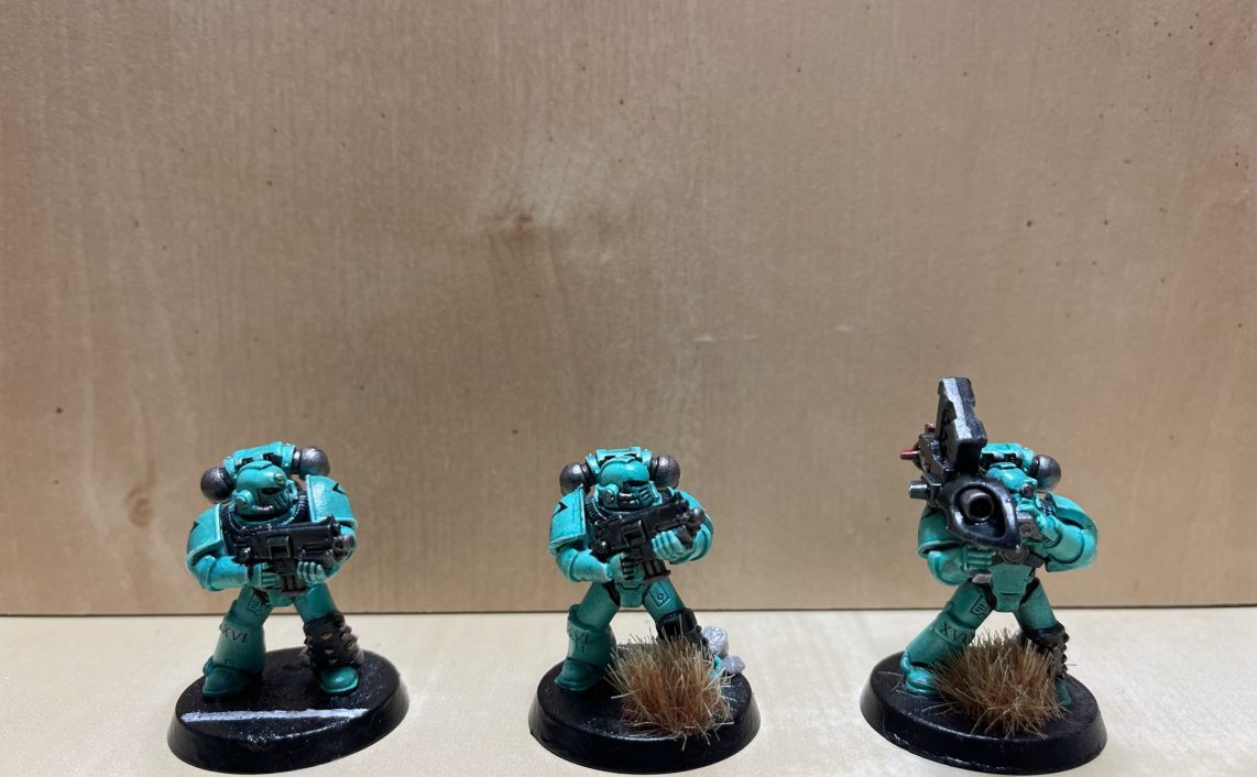 3 SONS OF HORUS SPACE MARINES [HORUS HERESY]