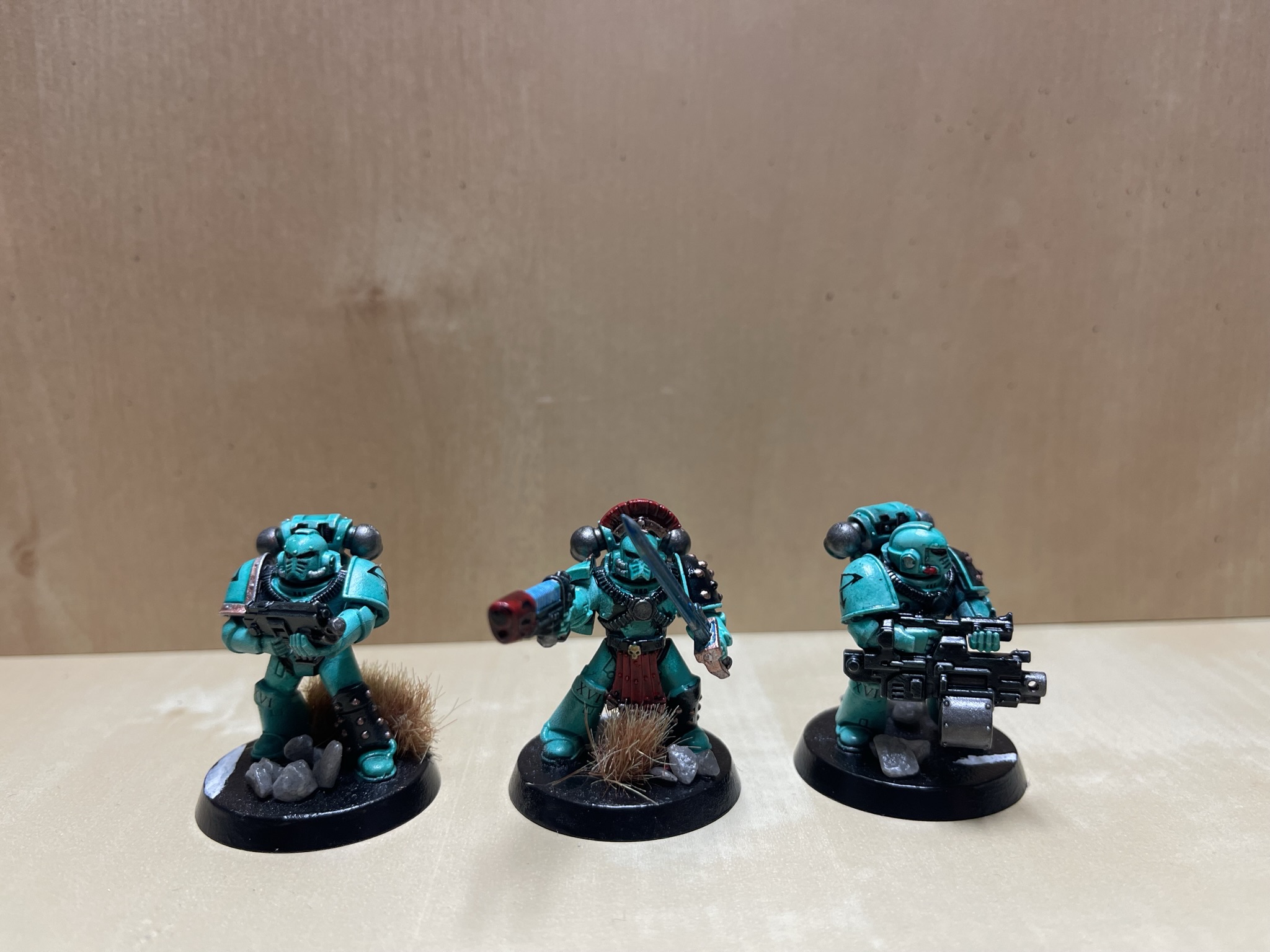 3 Sons of Horus Space Marines mere [Horus Heresy]