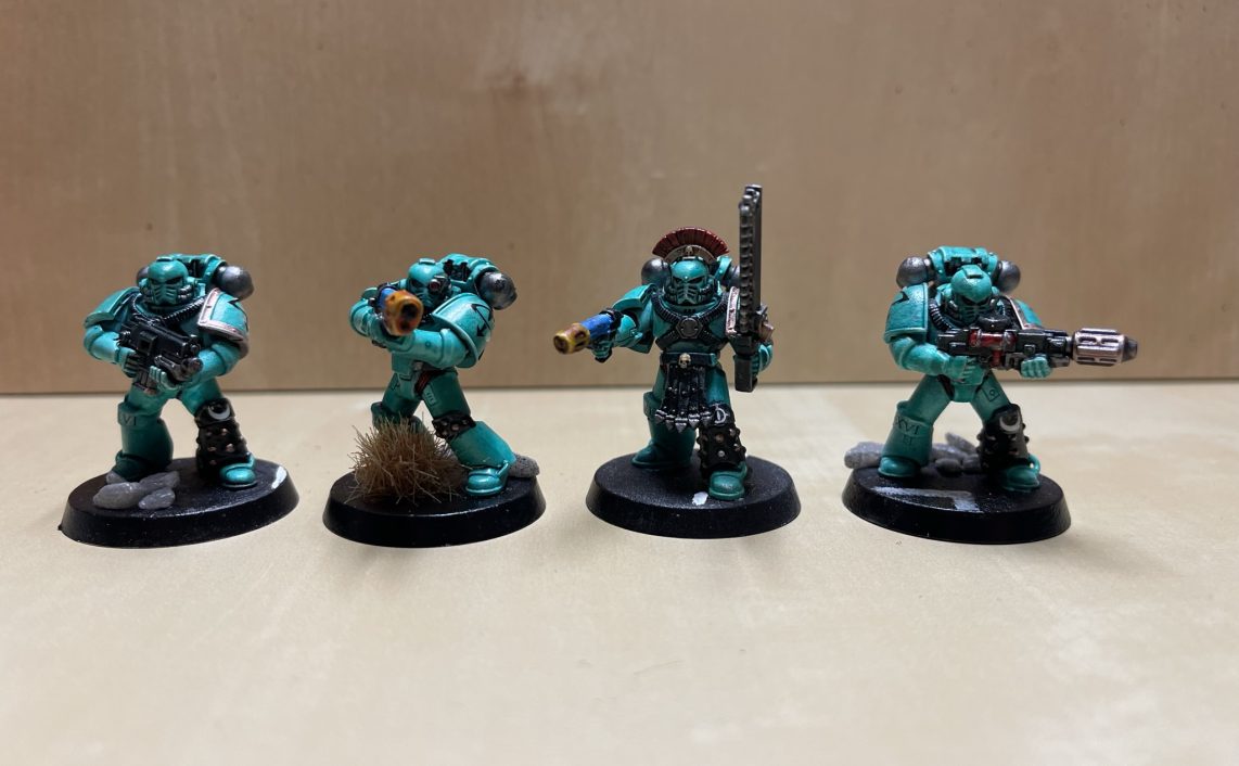4 Sons of Horus Space Marines [Horus Heresy]