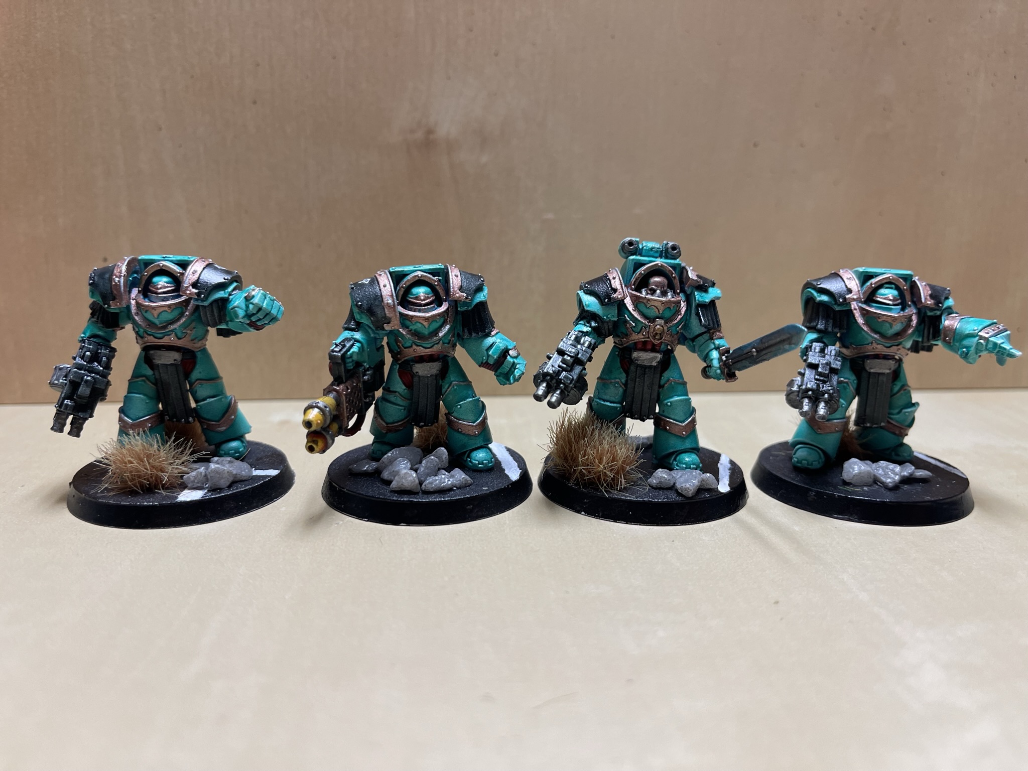 4 Sons of Horus Cataphractii Terminators [Horus Heresy]
