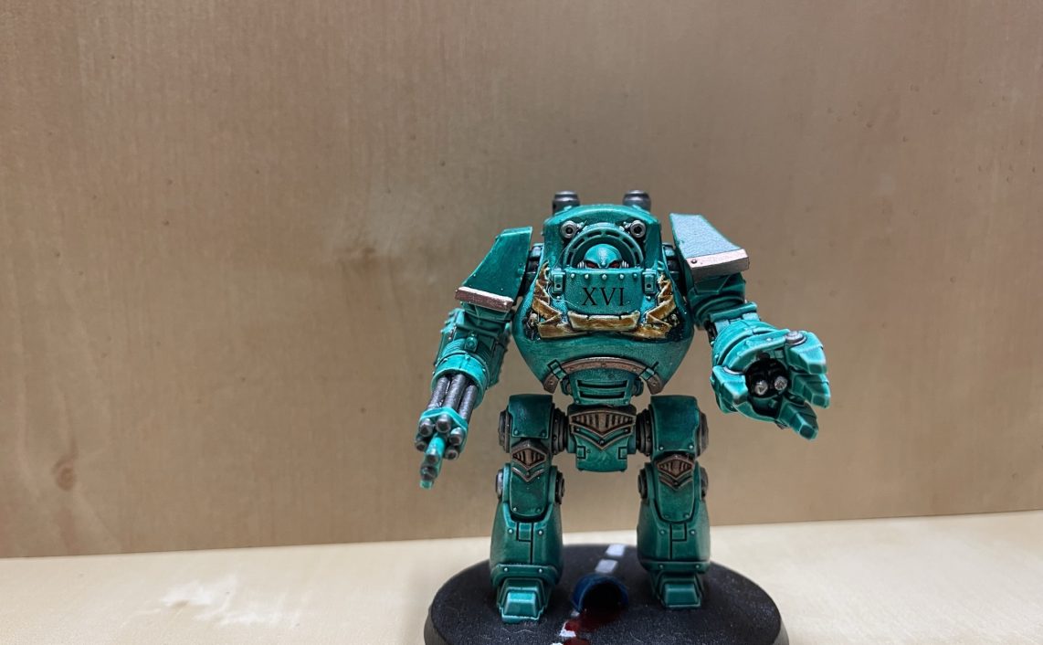 Sons of Horus Contemptor Dreadnought [Horus Heresy]