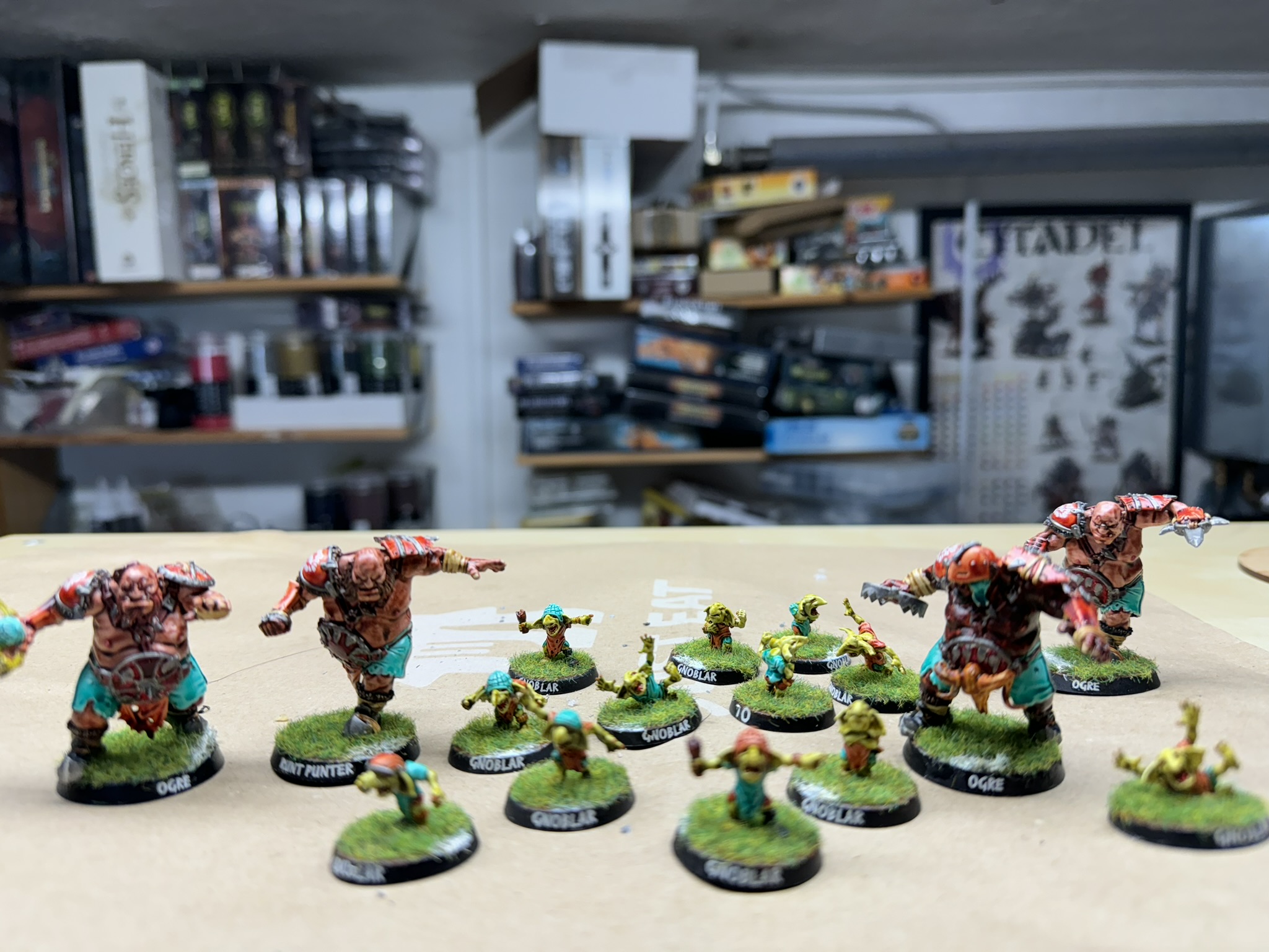 Firemountain Icemaws, Ogre Team [Blood Bowl]