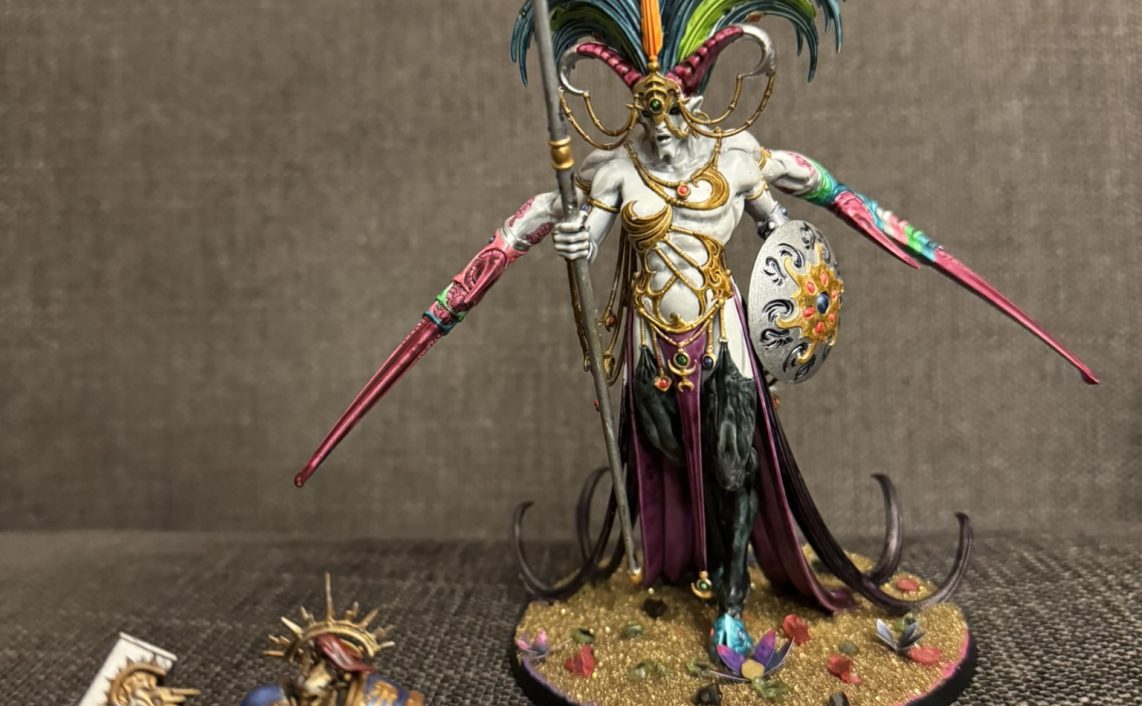 Shalaxi Hellbane / Keeper of Secrets [Warhammer/AoS/40k]