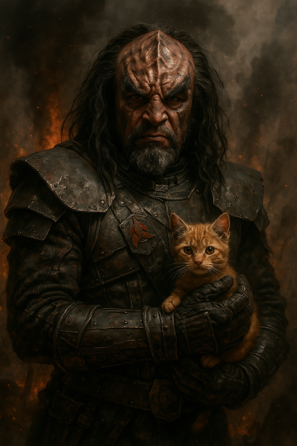 Klingonen og killingen, en Star Trek historie på engelsk