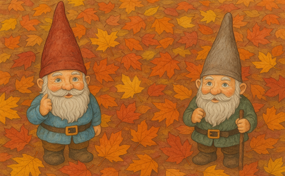 Havenisser om efteråret