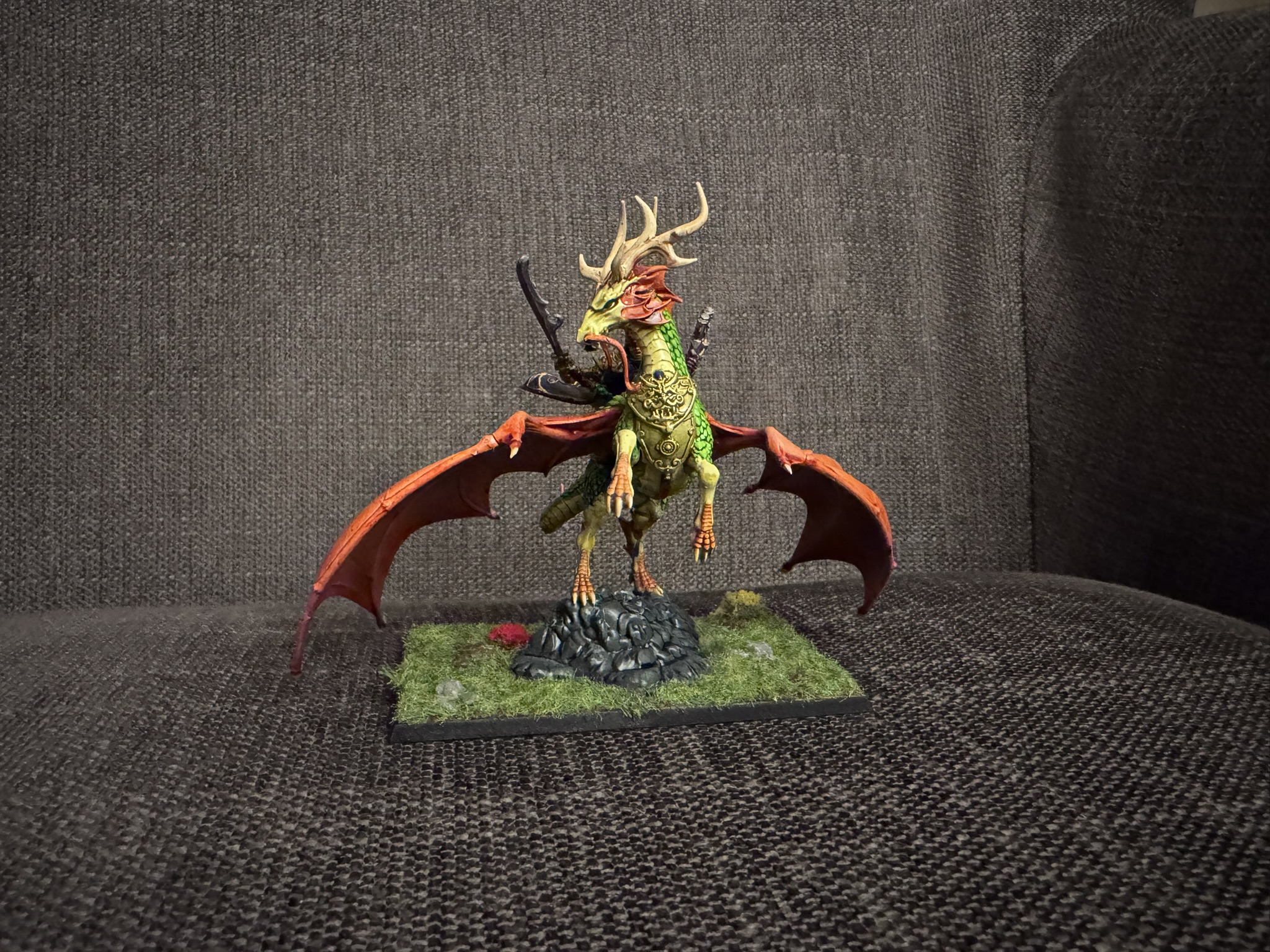 Grand Cathay - Shugengan Lord on Great Spirit Longma [Warhammer]