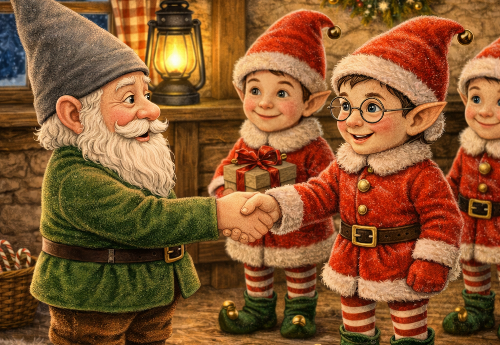 Havenisserne møder julenisserne