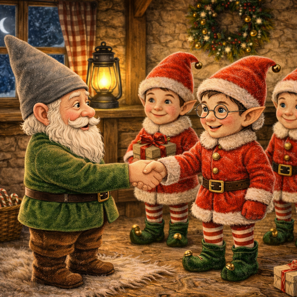 Havenisserne møder julenisserne