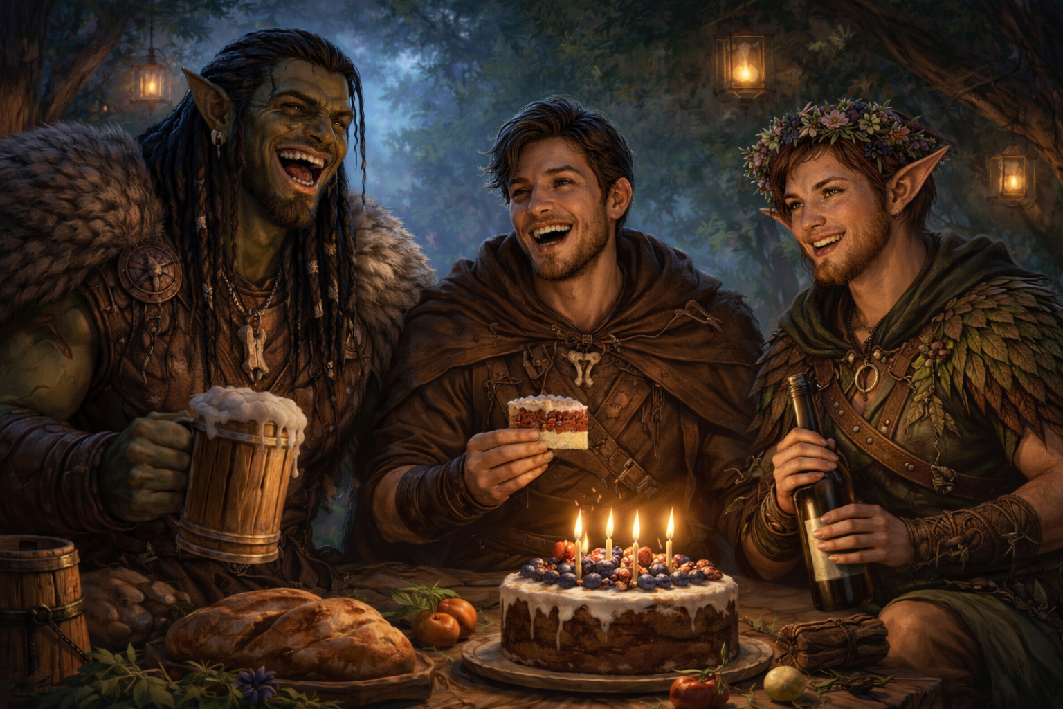 En fantasy fødselsdagshistorie til en ven