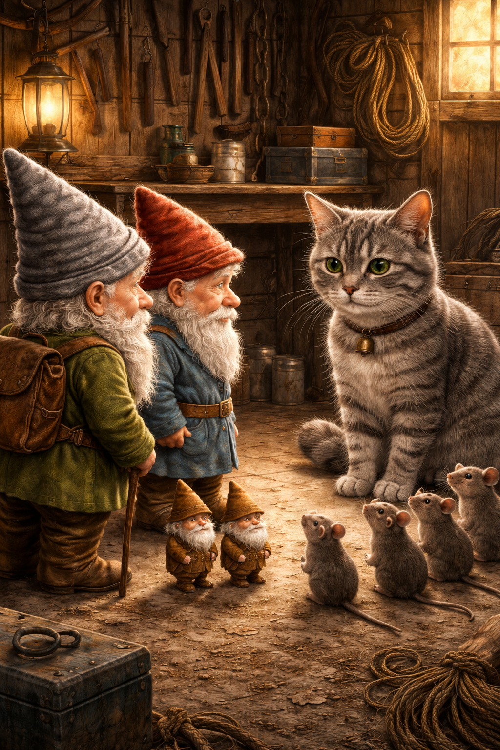 Havenisserne og katten