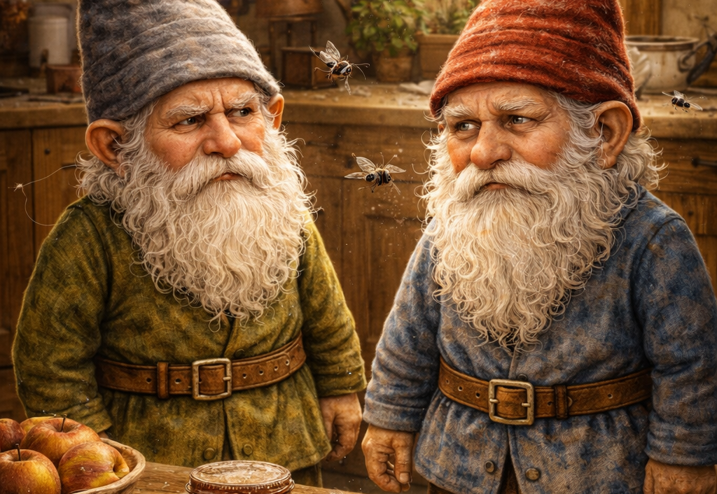 Havenisserne og de frække fluer