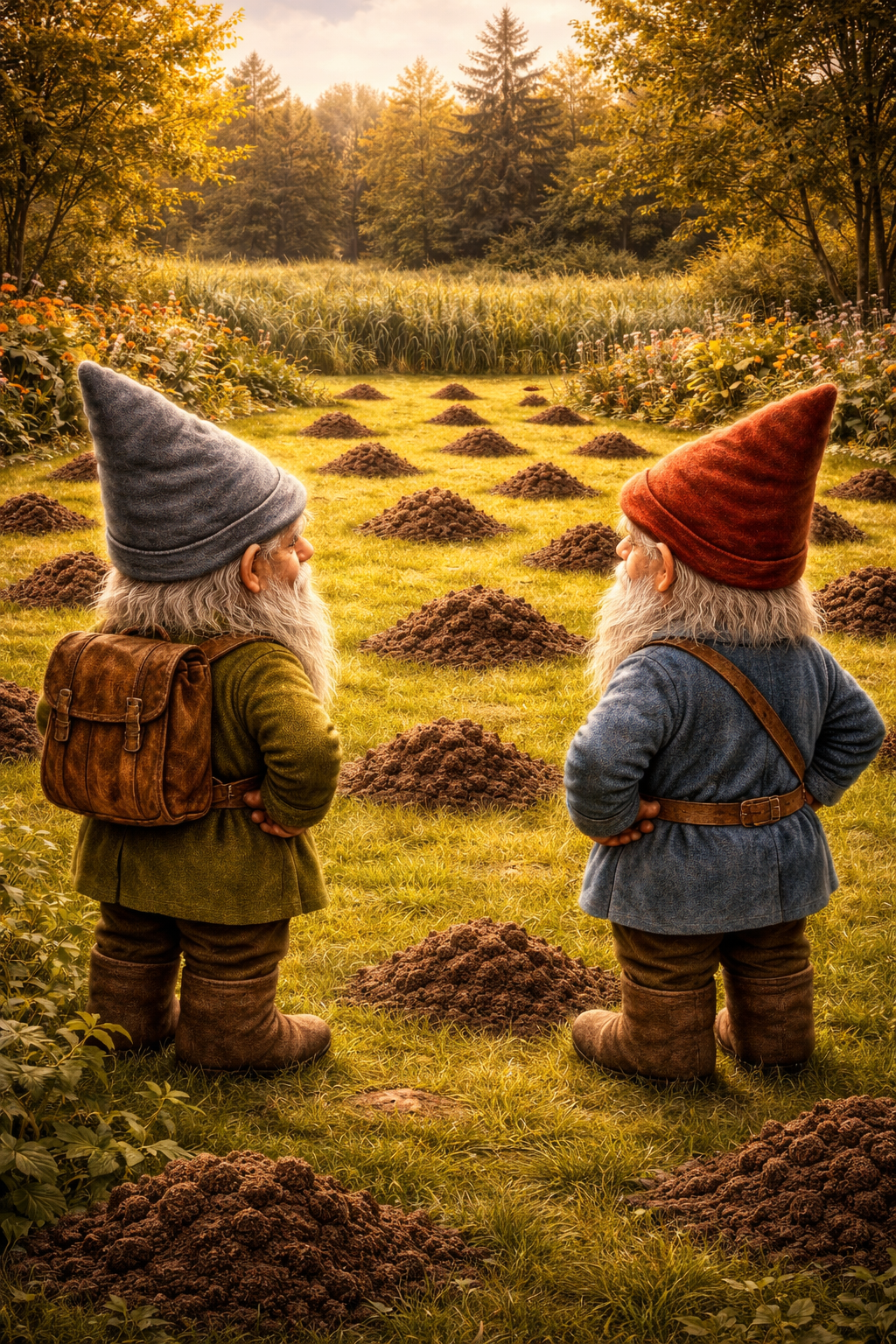 Havenisserne og de tusind muldvarpeskud