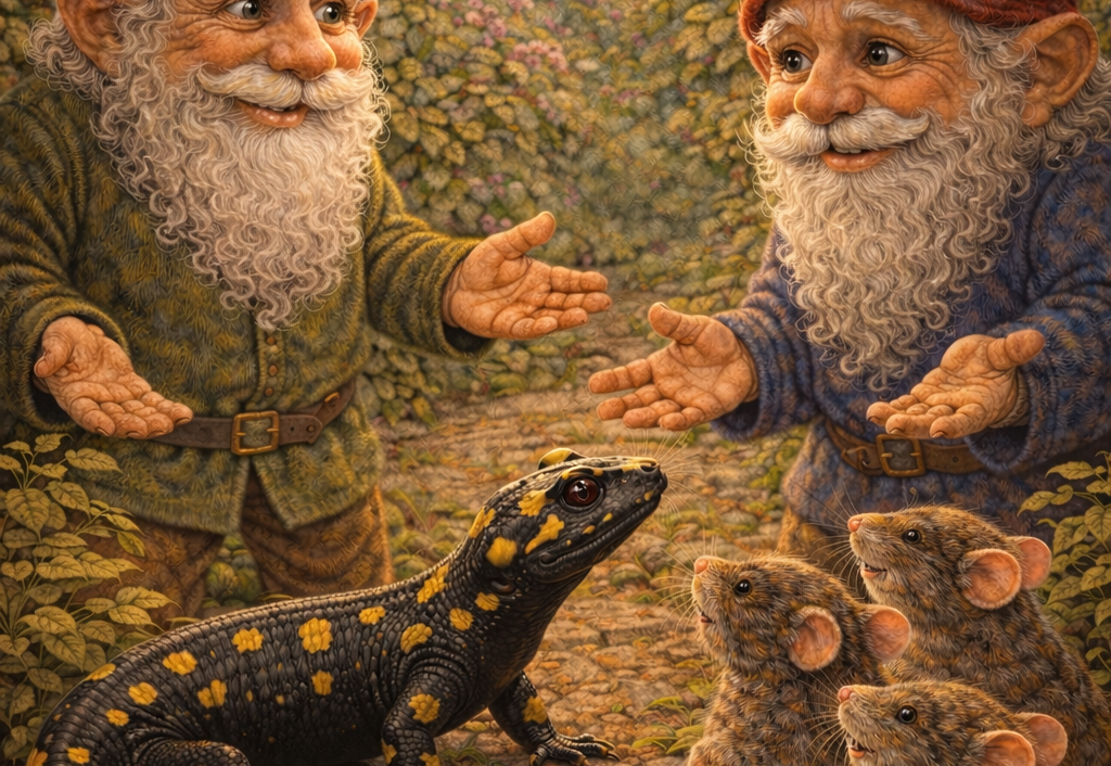 Historien om havenisserne på skråningen bag Mosevang og det ny bed