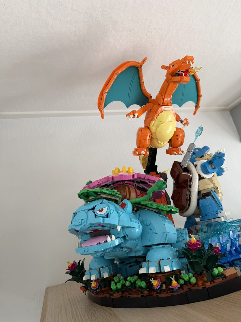 Lego Pokémon Venusaur, Charizard og Blastoise